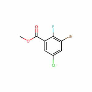 Methyl 3-bromo-5-chloro-2-fluorobenzoate