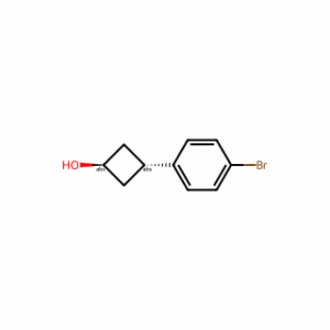 trans-3-(4-bromophenyl)cyclobutanol