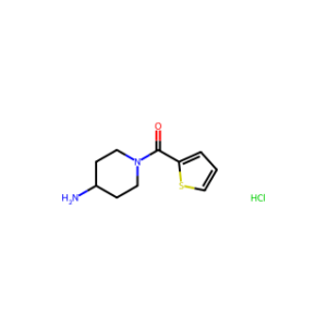 (4-Aminopiperidin-1-yl)(thiophen-2-yl)methanone hydrochloride