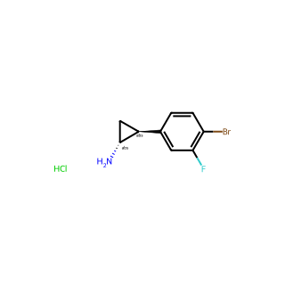 (1R,2S)-2-(4-bromo-3-fluoro-phenyl)cyclopropanamine;hydrochloride