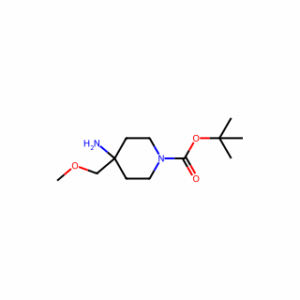 tert-Butyl 4-amino-4-(methoxymethyl)piperidine-1-carboxylate