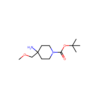 tert-Butyl 4-amino-4-(methoxymethyl)piperidine-1-carboxylate