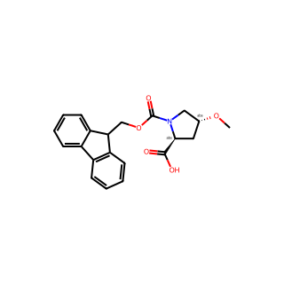 (2S,4R)-1-(((9H-Fluoren-9-yl)methoxy)carbonyl)-4-methoxypyrrolidine-2-carboxylic acid