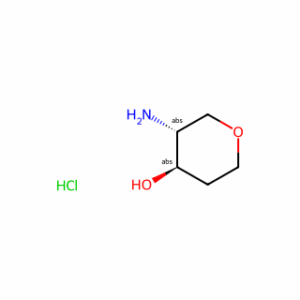 (3R,4R)-3-aminotetrahydropyran-4-ol;hydrochloride