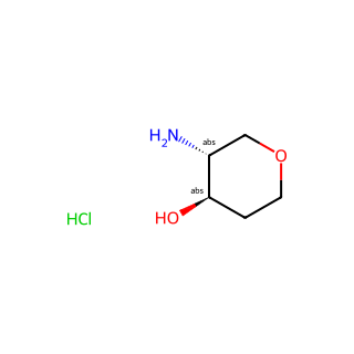 (3R,4R)-3-aminotetrahydropyran-4-ol;hydrochloride