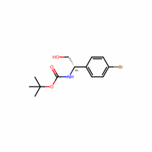 tert-Butyl N-[(1S)-1-(4-bromophenyl)-2-hydroxyethyl]carbamate