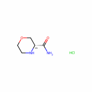 (3R)-morpholine-3-carboxamide hydrochloride