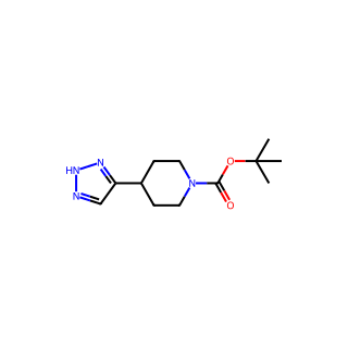 TERT-BUTYL 4-(2H-1,2,3-TRIAZOL-4-YL)PIPERIDINE-1-CARBOXYLATE