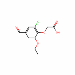 (2-Chloro-6-ethoxy-4-formylphenoxy)acetic acid