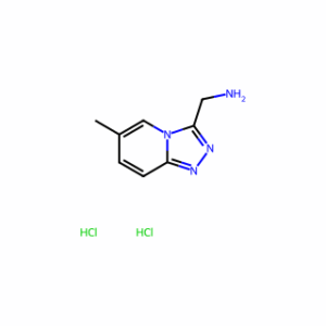 (6-Methyl-[1,2,4]triazolo[4,3-a]pyridin-3-yl)methanamine dihydrochloride