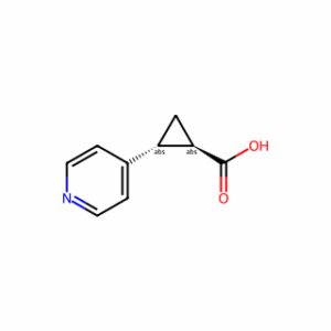 trans-2-(pyridin-4-yl)cyclopropanecarboxylic acid