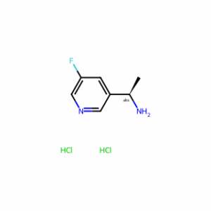 (1R)-1-(5-fluoropyridin-3-yl)ethan-1-amine dihydrochloride
