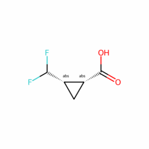 (1R,2S)-2-(difluoromethyl)cyclopropanecarboxylic acid