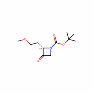 tert-Butyl 2-(2-methoxyethyl)-3-oxoazetidine-1-carboxylate