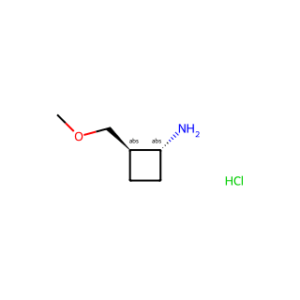 (1R,2R)-2-(Methoxymethyl)cyclobutan-1-amine hydrochloride