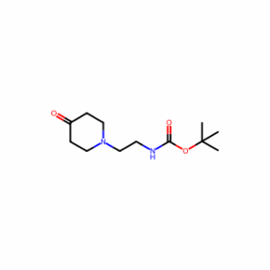 tert-Butyl (2-(4-oxopiperidin-1-yl)ethyl)carbamate