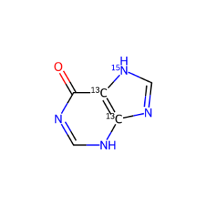 Hypoxanthine-13C2,15N