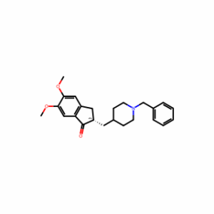 (2S)-2-[(1-benzylpiperidin-4-yl)methyl]-5,6-dimethoxy-2,3-dihydro-1H-inden-1-one