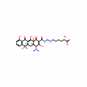 (2S)-6-[({[(4S,4aS,5aS,6S,12aS)-4-(dimethylamino)-3,6,10,12,12a-pentahydroxy-6-methyl-1,11-dioxo-1,4,4a,5,5a,6,11,12a-octahydrotetracen-2-yl]formamido}methyl)amino]-2-aminohexanoic acid
