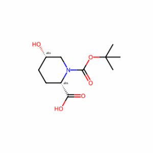 (2S,5S)-1-(Tert-Butoxycarbonyl)-5-hydroxypiperidine-2-carboxylic acid