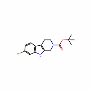 TERT-BUTYL 7-BROMO-3,4-DIHYDRO-1H-PYRIDO[3,4-B]INDOLE-2(9H)-CARBOXYLATE