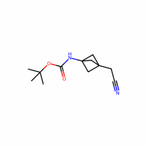 tert-butyl N-[3-(cyanomethyl)-1-bicyclo[1.1.1]pentanyl]carbamate