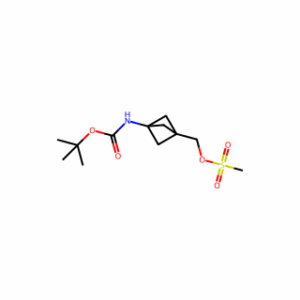 (3-((tert-Butoxycarbonyl)amino)bicyclo[1.1.1]pentan-1-yl)methyl methanesulfonate