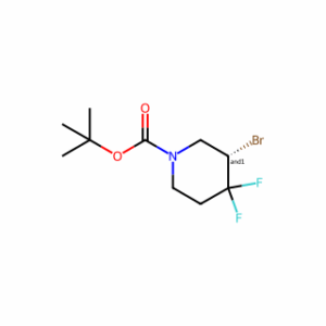 tert-butyl 3-bromo-4,4-difluoropiperidine-1-carboxylate