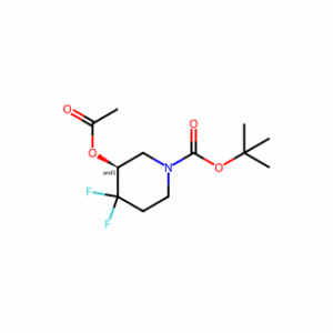tert-butyl 3-acetoxy-4,4-difluoropiperidine-1-carboxylate