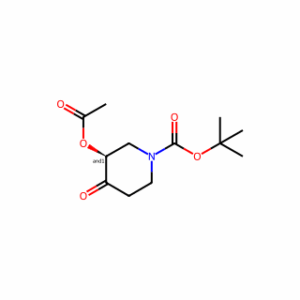 tert-Butyl 3-acetoxy-4-oxopiperidine-1-carboxylate