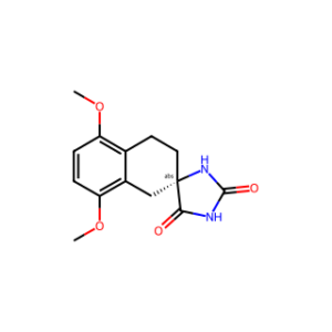 (S)-5′,8′-dimethoxy-3′,4′-dihydro-1′H-spiro[imidazolidine-4,2′-naphthalene]-2,5-dione