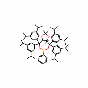 (3aS,8aS)-(+)-4,4,8,8-Tetrakis(3,5-di-i-propylphenyl)tetrahydro-2,2-dimethyl-6-phenyl-1,3-dioxolo[4,5-e]dioxaphosphepin