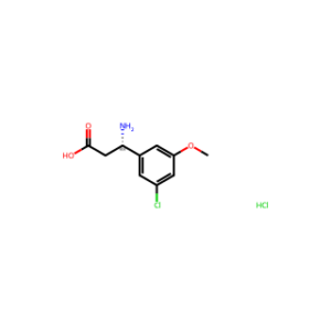(S)-3-Amino-3-(3-chloro-5-methoxyphenyl)propanoic acid hydrochloride