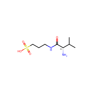 (S)-3-(2-Amino-3-methylbutanamido)propane-1-sulfonic acid