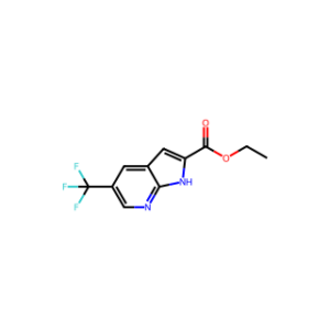 Ethyl 5-(trifluoromethyl)-1H-pyrrolo[2,3-b]pyridine-2-carboxylate