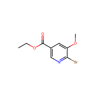 Ethyl 6-bromo-5-methoxypyridine-3-carboxylate