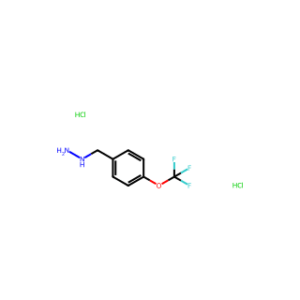 (4-(Trifluoromethoxy)benzyl)hydrazine dihydrochloride