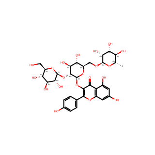 Kaempferol-3-O-(2″-O-β-D-glucopyl)-β-D-rutinoside