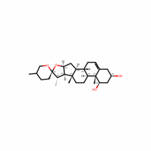(4R,6R,6aR,6bS,8aS,8bR,9S,10R,11aS,12aS,12bS)-5′,6a,8a,9-Tetramethyl-1,3,3′,4,4′,5,5′,6,6a,6b,6′,7,8,8a,8b,9,11a,12,12a,12b-icosahydrospiro[naphtho[2′,1′:4,5]indeno[2,1-b]furan-10,2′-pyran]-4,6-diol