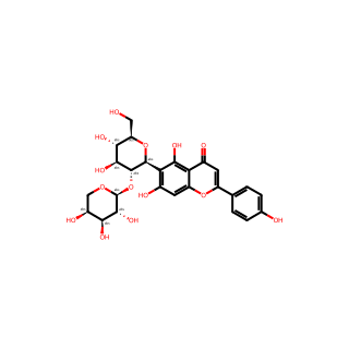 Isovitexin 2′′-O-arabinoside