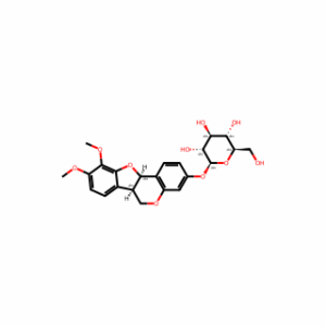 (2S,3R,4S,5S,6R)-2-(((6aR,11aR)-9,10-Dimethoxy-6a,11a-dihydro-6H-benzofuro[3,2-c]chromen-3-yl)oxy)-6-(hydroxymethyl)tetrahydro-2H-pyran-3,4,5-triol