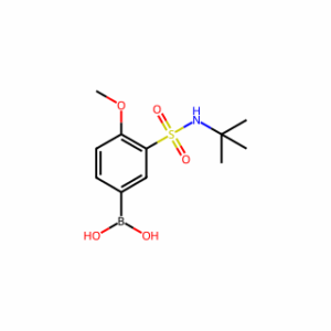 (3-(N-(Tert-butyl)sulfamoyl)-4-methoxyphenyl)boronic acid
