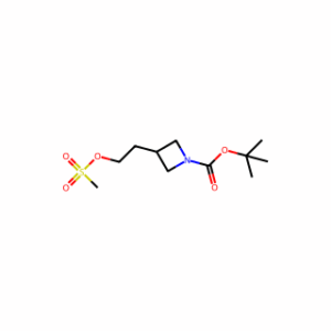tert-Butyl 3-(2-((methylsulfonyl)oxy)ethyl)azetidine-1-carboxylate