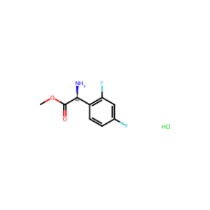 (S)-Methyl 2-amino-2-(2,4-difluorophenyl)acetate hydrochloride