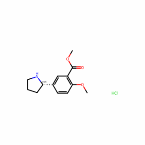 Methyl 2-Methoxy-5-(Pyrrolidin-2-Yl)Benzoate Hydrochloride