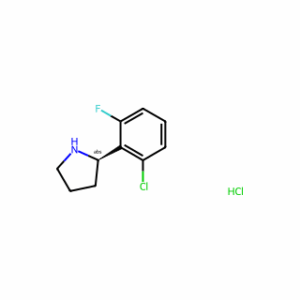 (R)-2-(2-Chloro-6-Fluorophenyl)Pyrrolidine Hydrochloride
