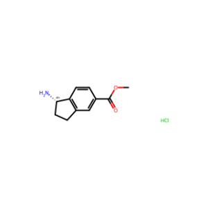 (S)-Methyl 1-amino-2,3-dihydro-1H-indene-5-carboxylate hydrochloride