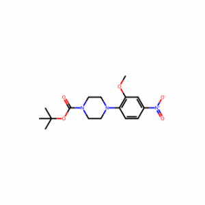 tert-butyl 4-(2-methoxy-4-nitrophenyl)piperazine-1-carboxylate