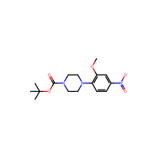 tert-butyl 4-(2-methoxy-4-nitrophenyl)piperazine-1-carboxylate