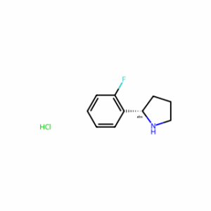 (2S)-2-(2-fluorophenyl)pyrrolidine hydrochloride